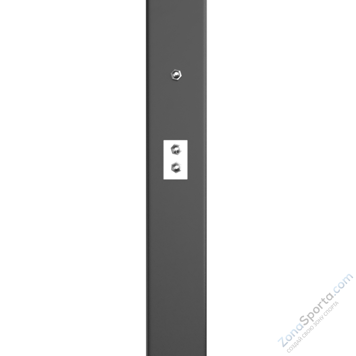 Баскетбольная стойка стационарная UNIX Line B-Stand-PC 54x32 R45 H230-305 см BSTSSTPR305_54PCBK