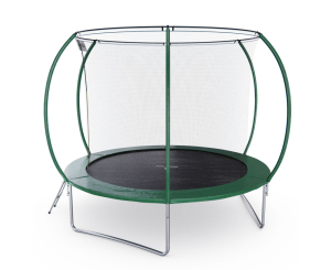 Батут DFC UltraSport 10 ft с внутренней сеткой / лестница в комплекте