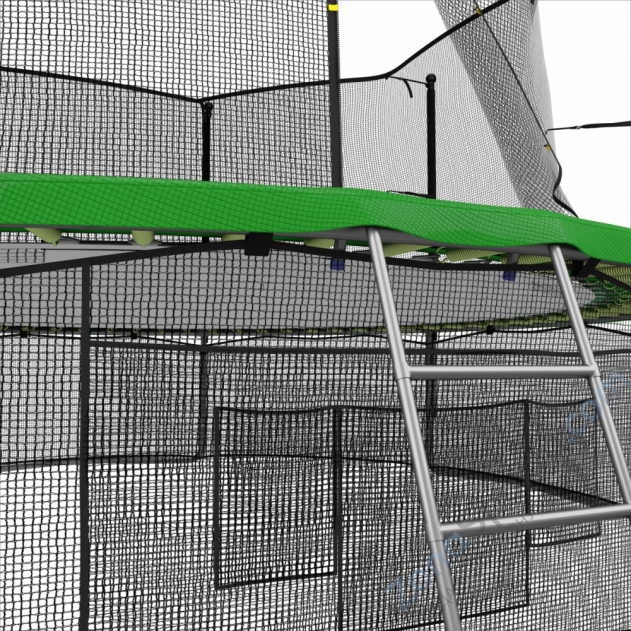 Батут Unix line 10 ft inside (Green)