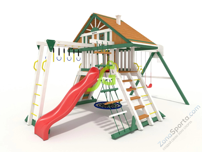 Детская площадка IgraGrad Крепость Фани с рукоходом (Домик) мод.1