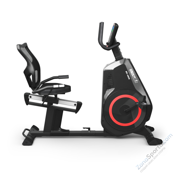 Горизонтальный велотренажер Unix Fit BR-480E