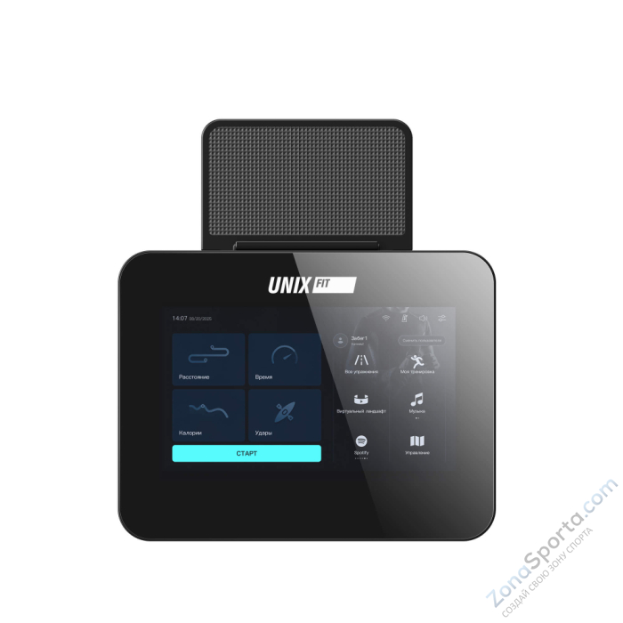Гребной тренажер Unix Fit Air Magnetic Rower-1100 Pro (10.1 TFT)