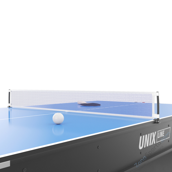 Игровой стол Unix Line Трансформер 4 в 1 (204х112 cм) Black