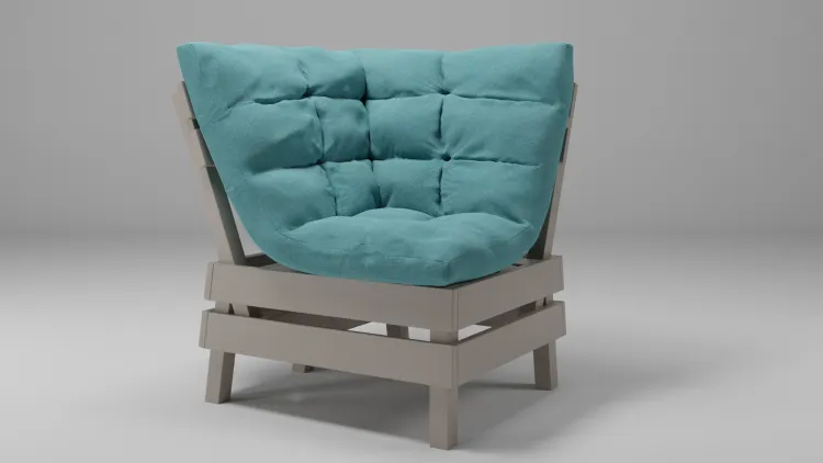 Кресло деревянное угловое Savushka Type-YD