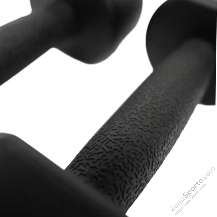 Набор термополиуретановых гантелей Bronze Gym, 1-10 кг - 10 пар, шаг 1 кг